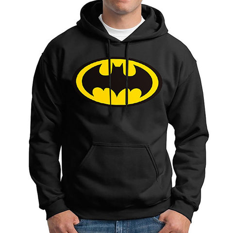 Batman Superman Hooded Men's Casual Sweatshirts