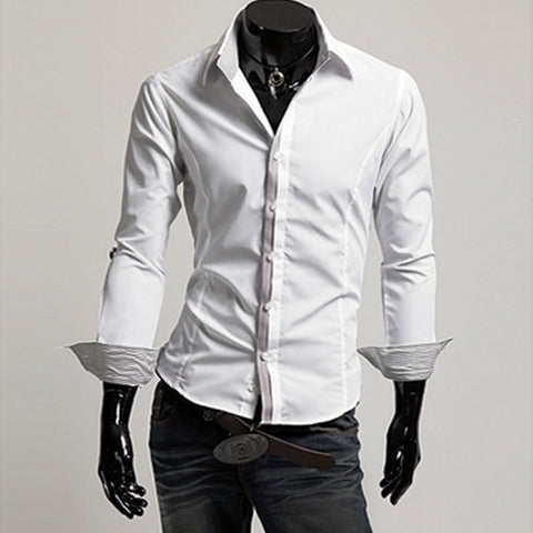 Casual Slim Fit Fashion Shirt for Men