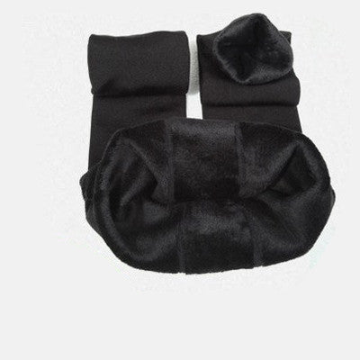 3 Color Winter Thick Velvet Warm Outer Wear Women Pants