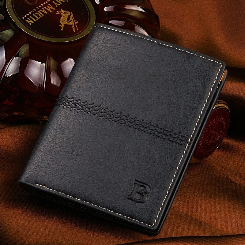 Luxury Men's Wallet Leather Card Holder