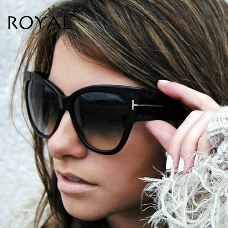 Luxury Designer Cat Eye Sunglasses For Women