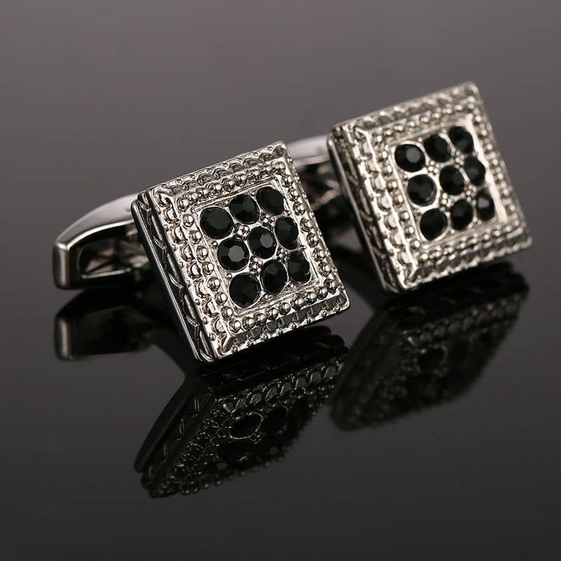 Crystal Cufflinks of High Quality