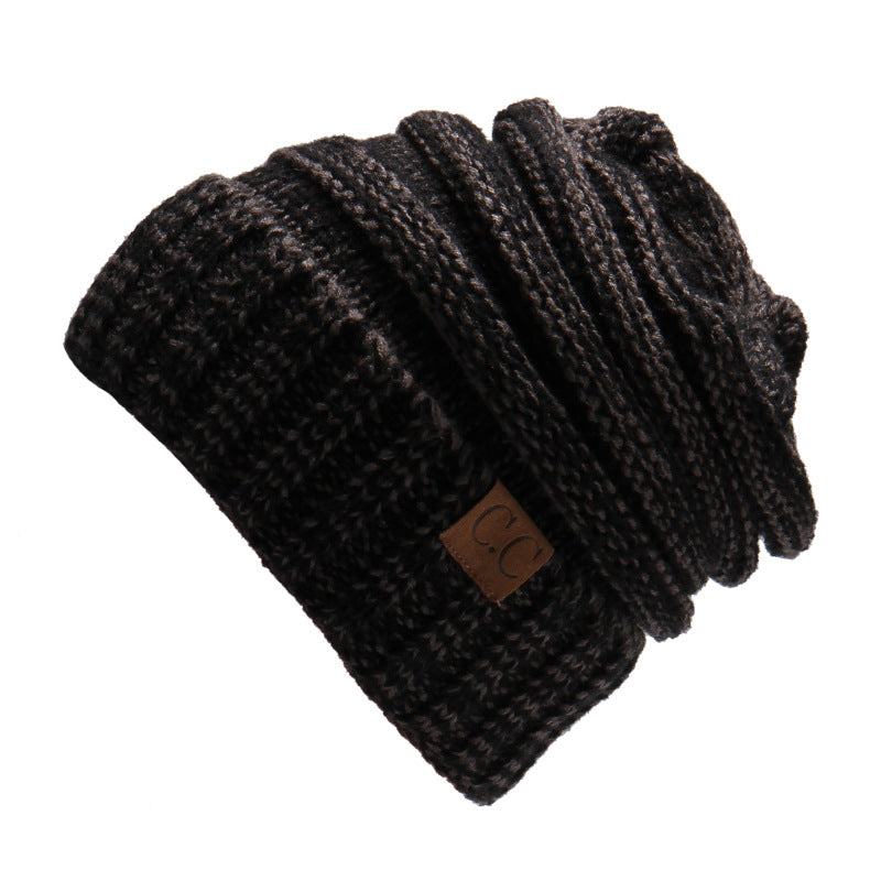 Casual Beanies Skullies Warm Stripes Knitted Winter Hats For Women