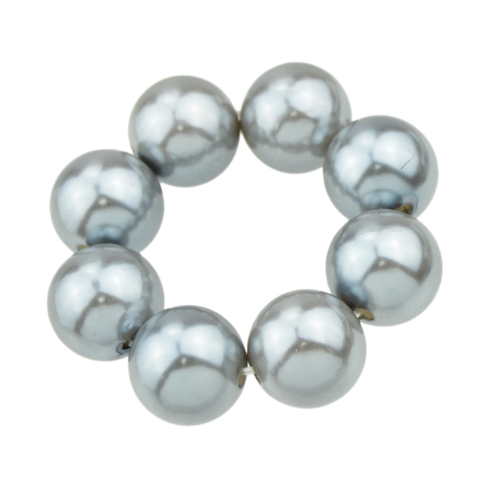 Colorful Created Pearl Hairband Women Accessories-