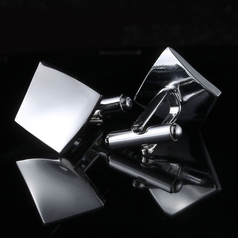 Fashion Geometric Shape Formal Business Cufflinks