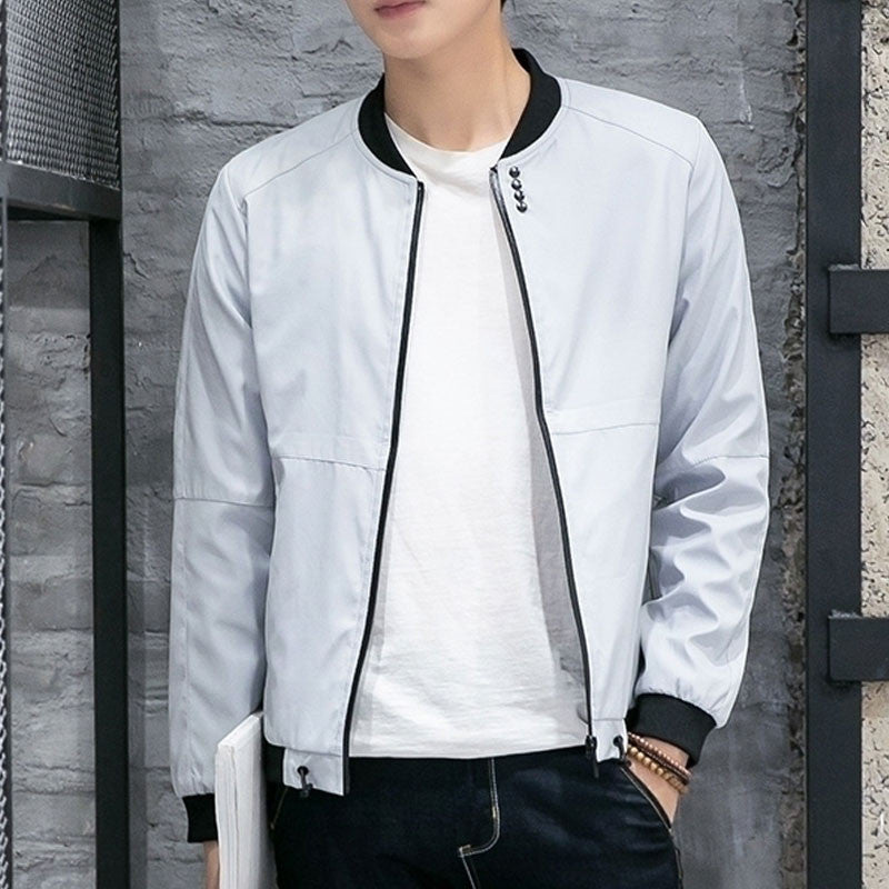 Bomber Jacket for Men Fashion Windproof