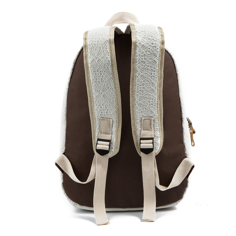 Youth Trend Lace Backpacks School Bags bwb