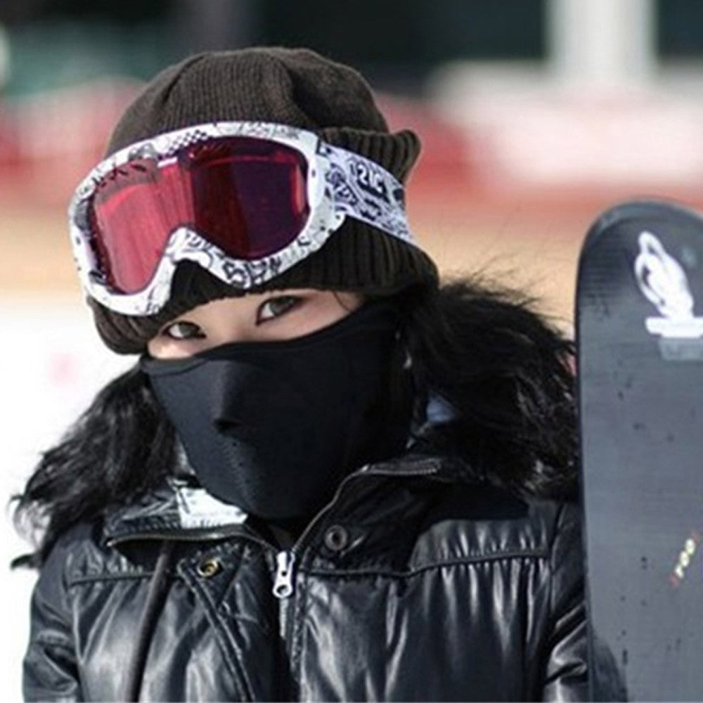 Outdoor Sports Fleece Face Mask Winter Ski Windproof Neck Warm Unisex Scarves