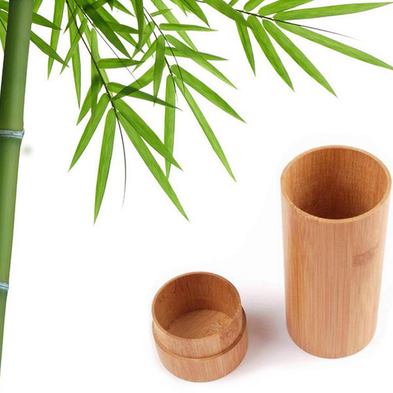 Vintage Handmade Bamboo Wooden Sunglasses Box