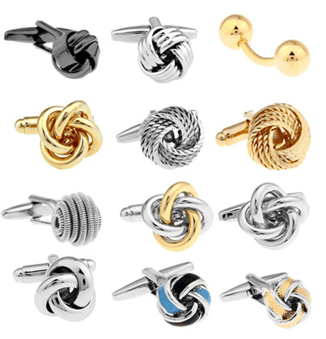 Fashion Knot Design Top Quality Cufflinks For Men