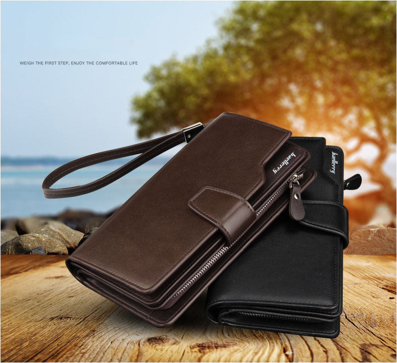 New Fashion Wallet Casual Purse Leather Long Wallet