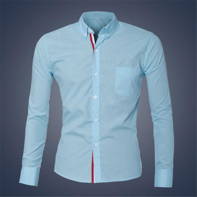 Fashion Brand Slim Fit Casual/Dress Shirt for Men
