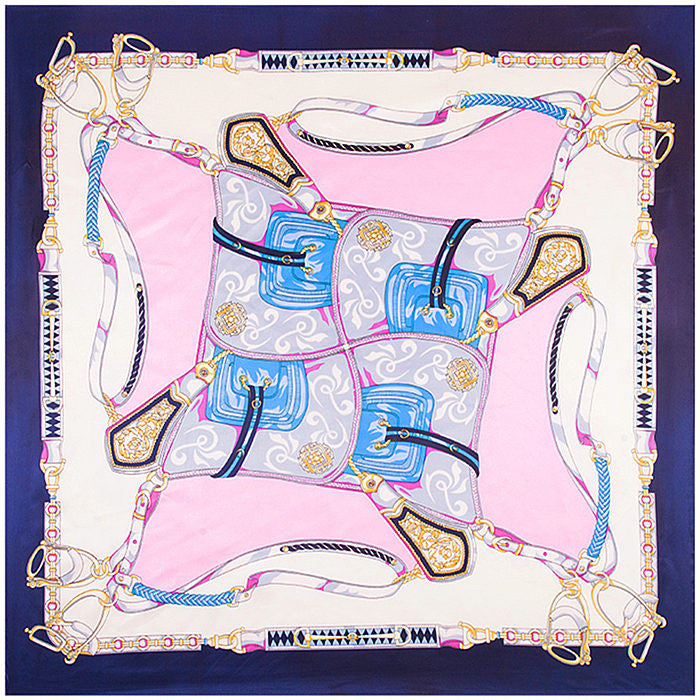Big Size Square Shape High Quality Silk Scarves for Women