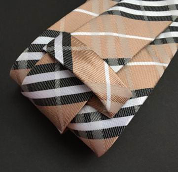 Classic Checked Business Ties for Men