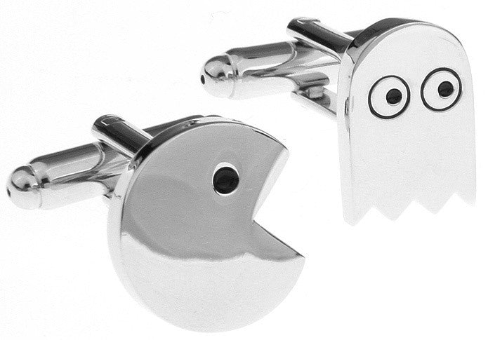 Brass Material Cute Pacman Design Cufflinks For Men