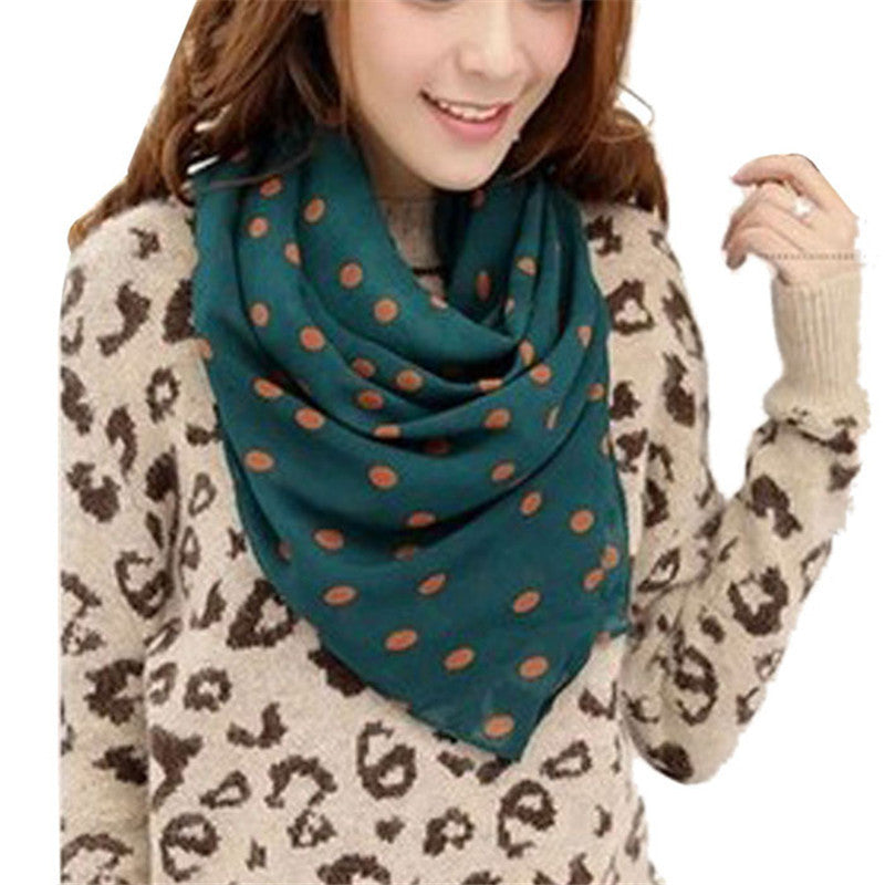 Soft Silk Chiffon Scarves For Women