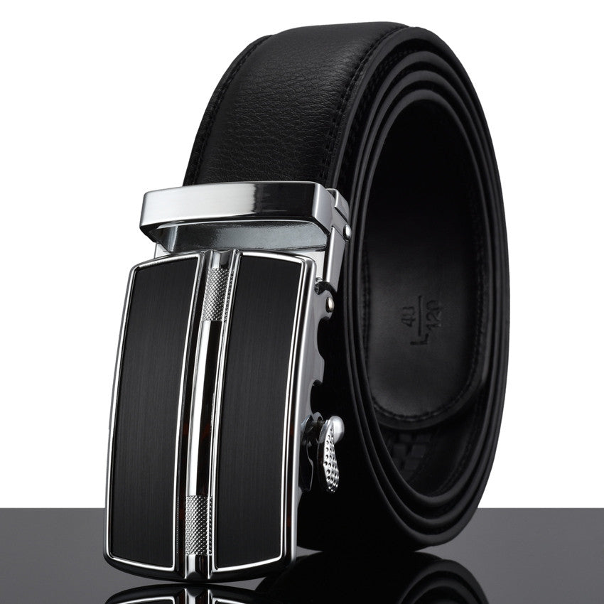 Automatic New Designer Buckle Leather Belt For Men