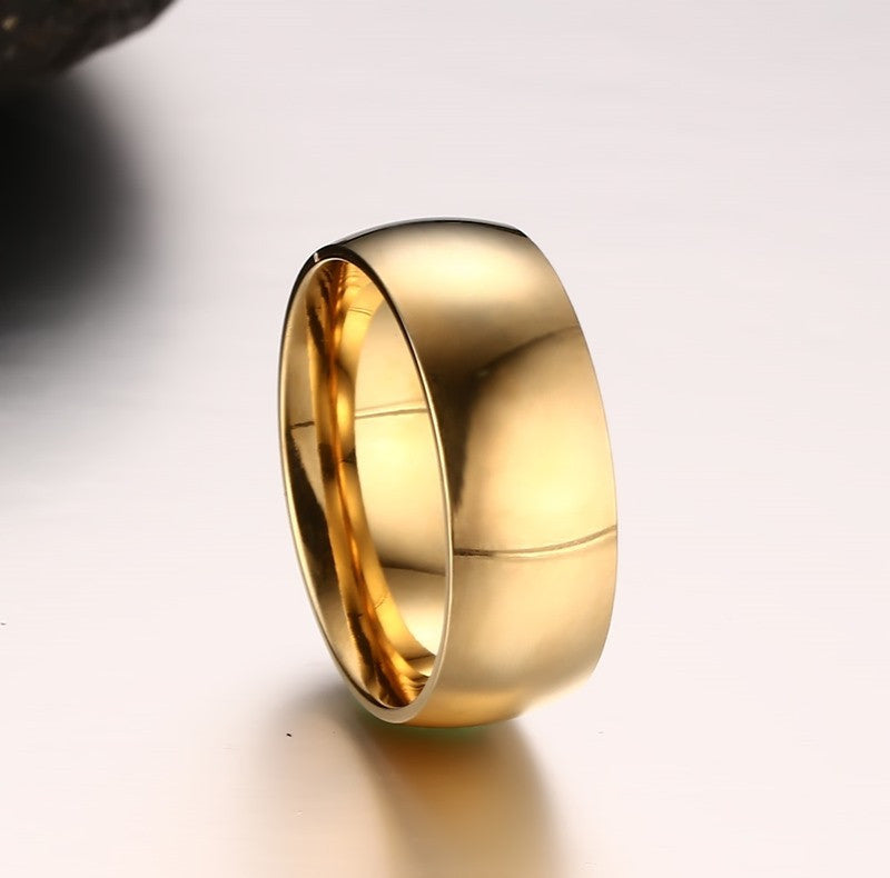 Gold Plated Wedding Jewelry Engagement Rings For Men mj-