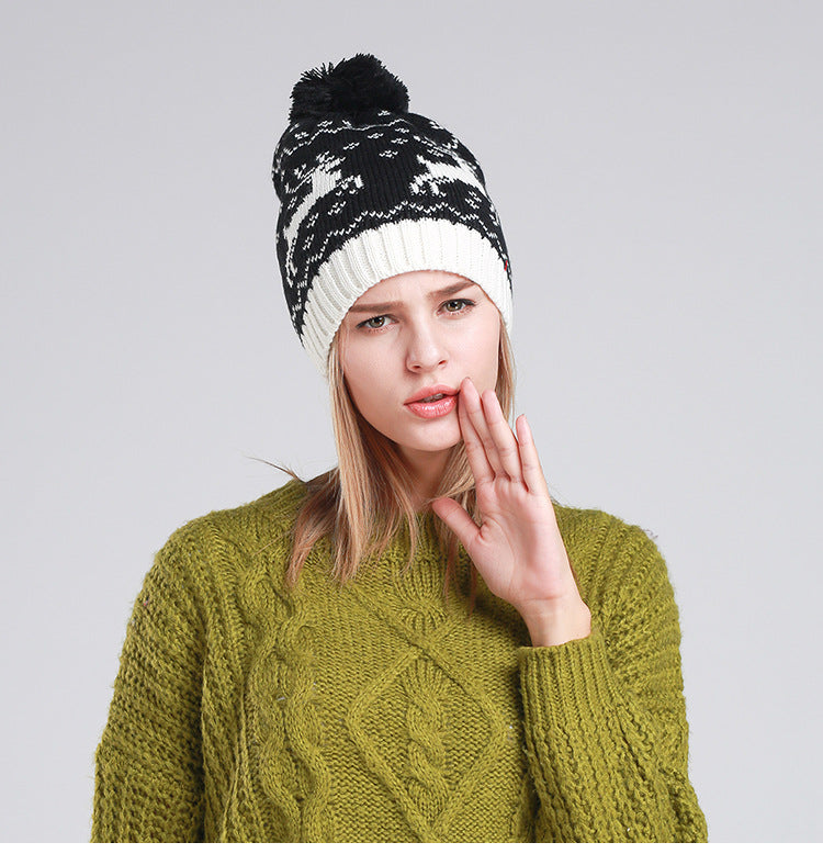 Winter Hats for Women Beanies with Top Ball