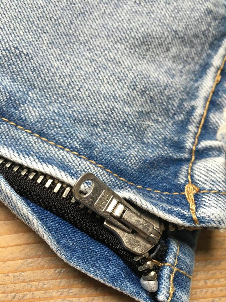 Fear of God Best Version Selvedge Zipper Destroyed Tour Jeans for Men