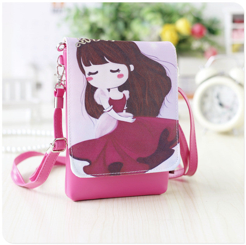 New Cartoon Print Crossbody Women's Shoulder Bag in 9 styles