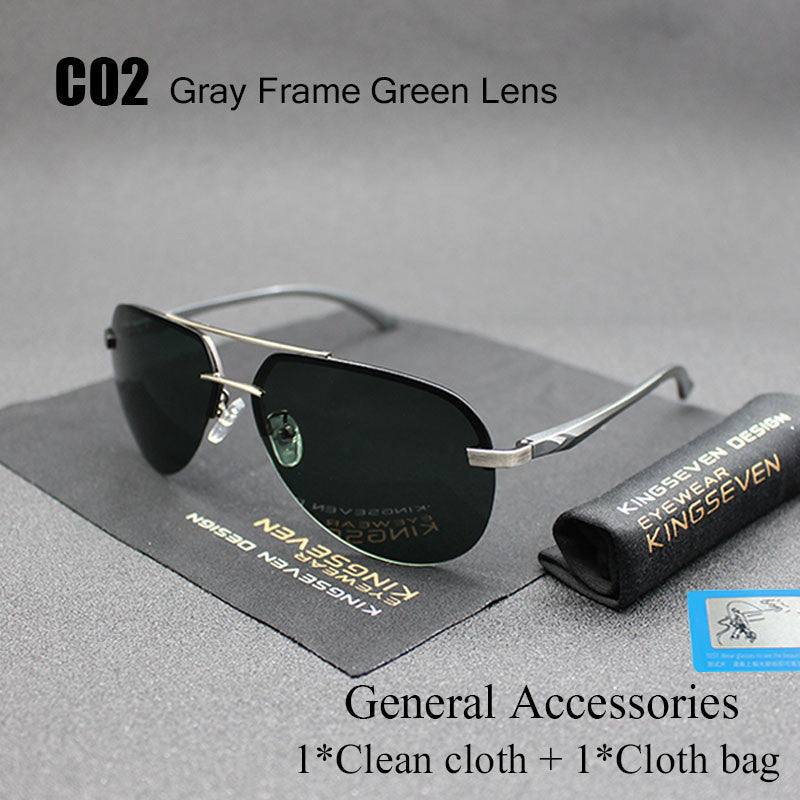 Aluminum Magnesium Polarized Sunglasses For Men