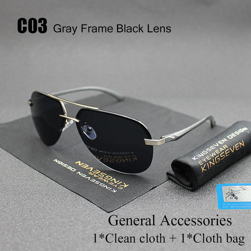 Aluminum Magnesium Polarized Sunglasses For Men