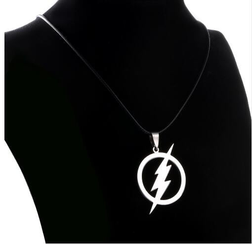 Stainless Steel Pendant Leather Necklace Jewelry For Men mj-