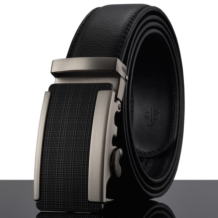 Automatic New Designer Buckle Leather Belt For Men