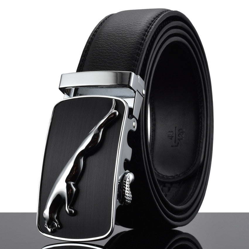 Automatic New Designer Buckle Leather Belt For Men