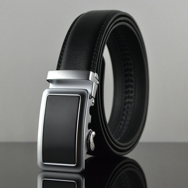 Automatic New Designer Buckle Leather Belt For Men