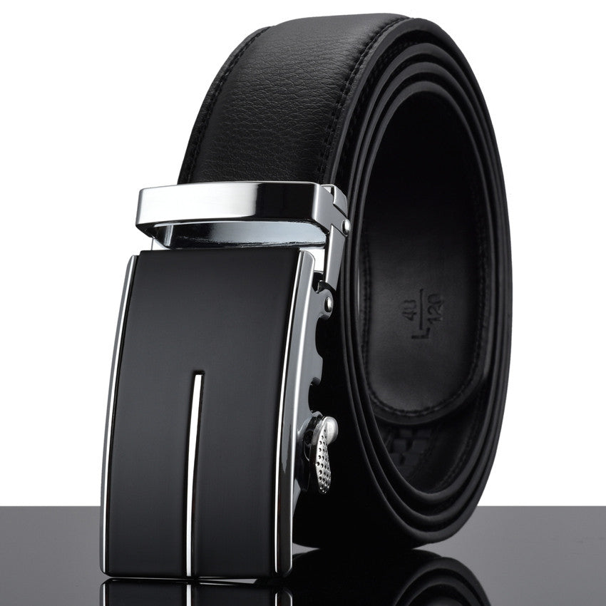 Automatic New Designer Buckle Leather Belt For Men