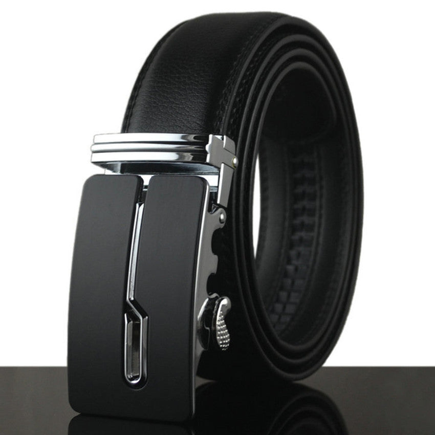 Automatic New Designer Buckle Leather Belt For Men