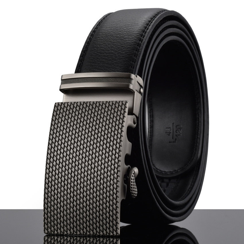 Automatic New Designer Buckle Leather Belt For Men