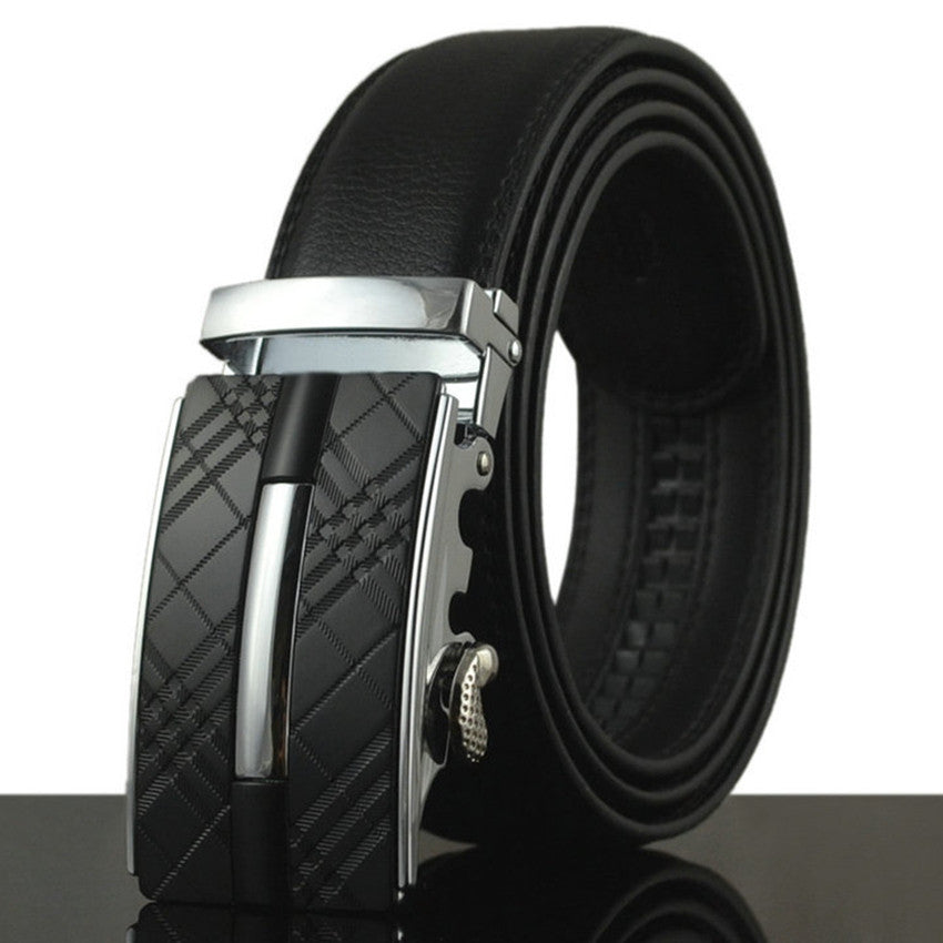 Automatic New Designer Buckle Leather Belt For Men