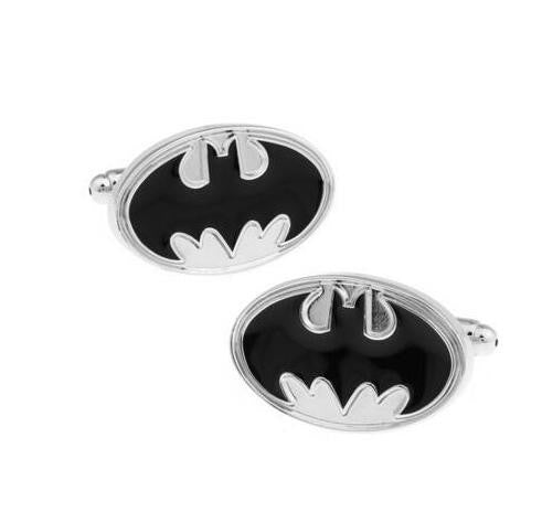 Novelty Super Heroes Design Batman Spiderman Cufflinks