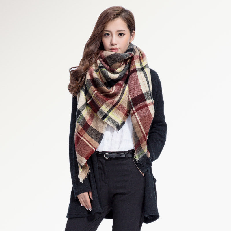 Brand Fashion Top Quality Soft Cashmere Winter Scarves