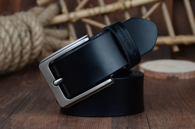 Genuine Leather Luxury Strap Belt For Men in 3 Colors