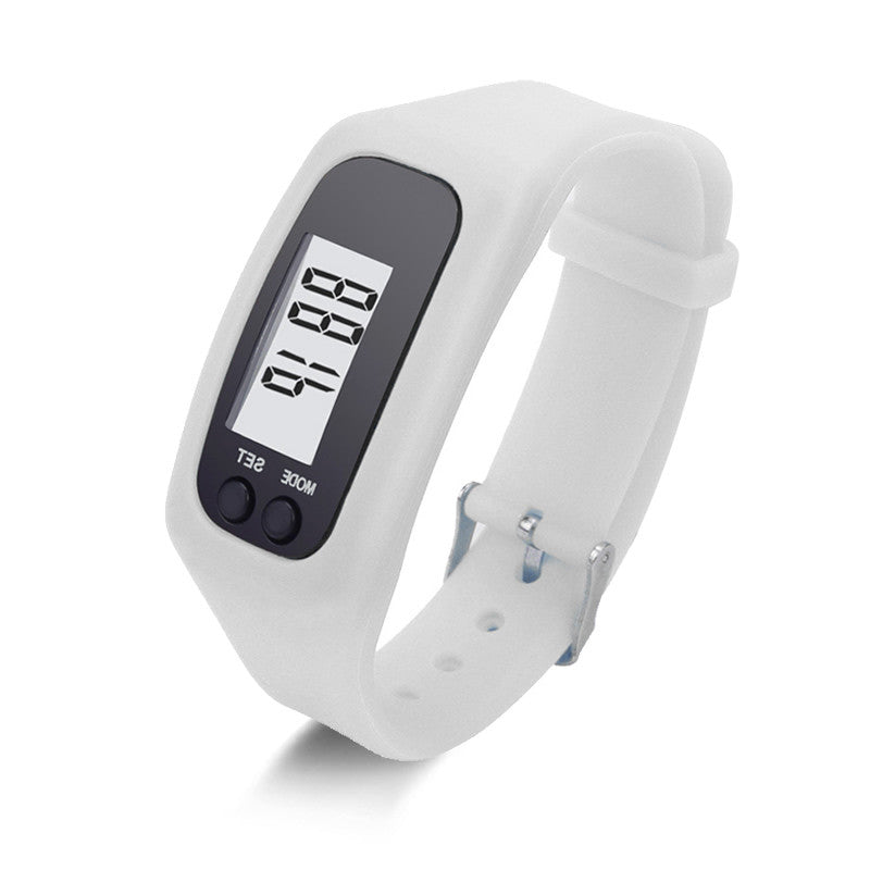 LCD Pedometer Run/Walking Distance Calorie Counter Digital Watch ww-s wm-s