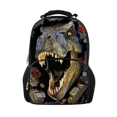 30 Cool Children 3D Animal Felt Backpack Printing Bag For School/College Student bwbmb