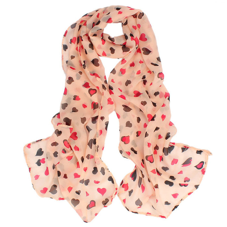 Coolbeener New Love Heart Soft & Long Scarves