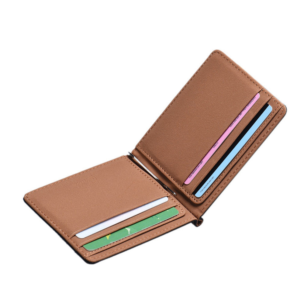 Elegance Slim Wallets for Men Leather