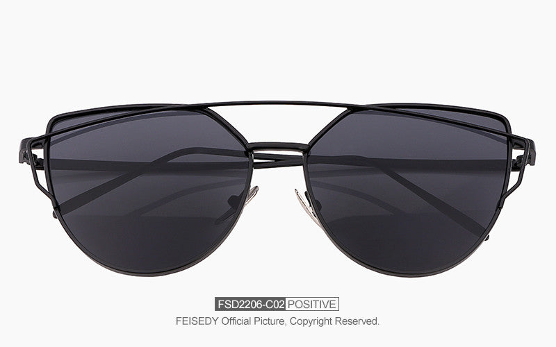 Fashion Cat Eye Sunglasses For Women Brand Designer