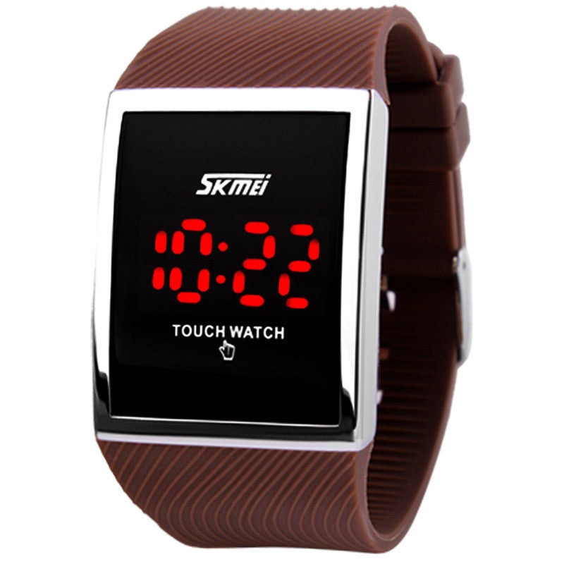 Touch Screen Electronic LED Sports Digital Watch 6 Colors ww-s wm-s