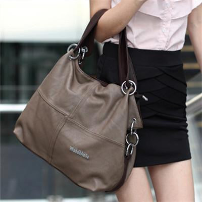 Leather Fashion Totes Handbag bws
