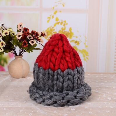 Knitted Wool Caps Winter Multicolor Hats For Women