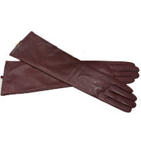 Genuine Leather Long Gloves For Women