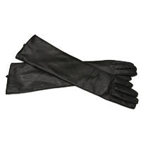 Genuine Leather Long Gloves For Women