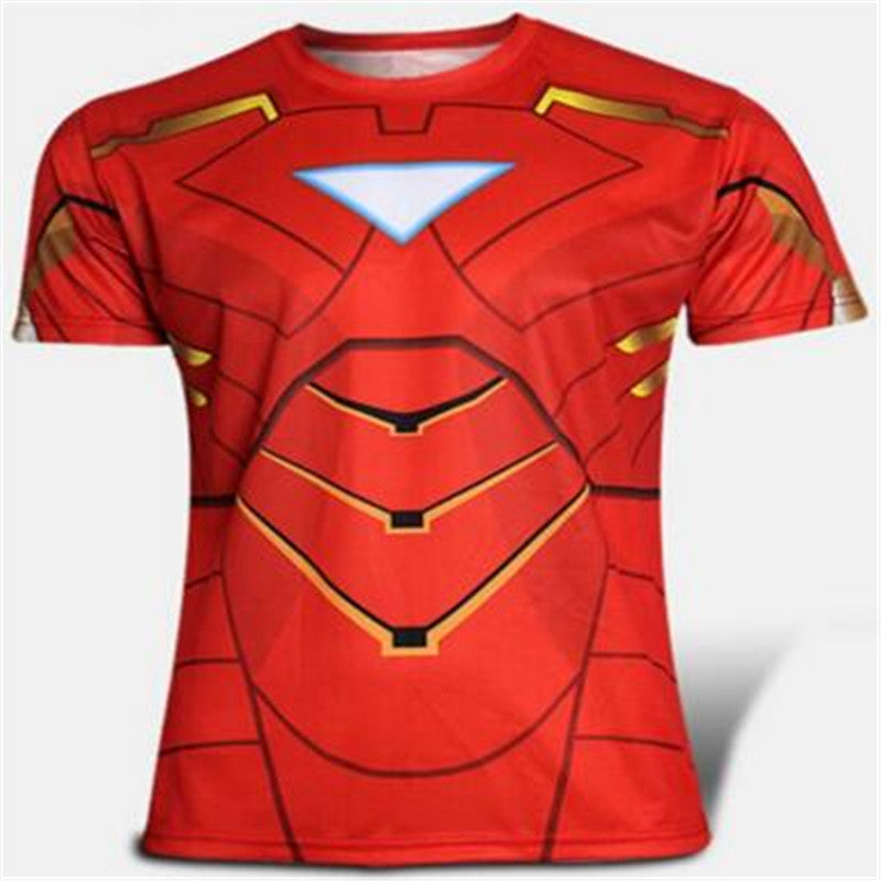 T-shirts Superman Batman Spider Man Captain America Hulk Iron Man Men's T-Shirts