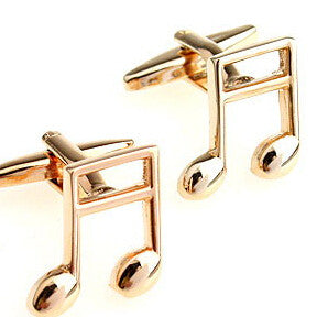 Music Design Hot Sale Copper Cufflinks